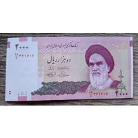 Werty71 Иран 2000 риалов 2005 UNC банкнота Рухолла Мусави Хомейни Кааба