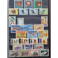 С 1 руб. Польша. Годовой набор марок за 1968 год