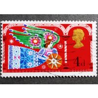 Марка Великобритания Рождество