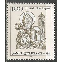 ФРГ. 1000 лет со дня смерти Св.Вольфгана. 1994г. Mi#1762.