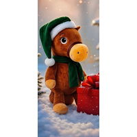 Мягкая Игрушка для конфет-символ года Лошадь 2026г