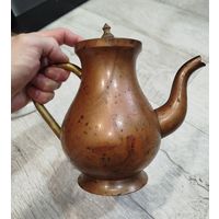 Старый заварник,латунь,медь,клеймо импорт