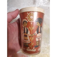 Вазочка стакан для салфеток, для карандашей, Молдавская ССР. Клеймо, цена.