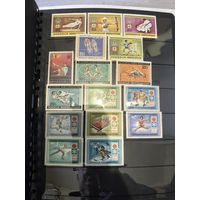 Сборный лот чистых марок Монголия 12