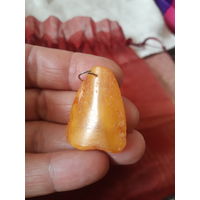 Кулон янтарь натуральный