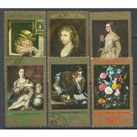 ГДР. Живопись в Дрезденской галерее. 1973г. Mi#1892-97. Серия.