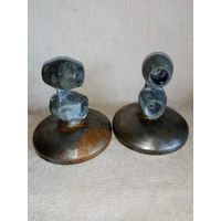 Крепление карниза двойное для штор под штангу 16 мм СССР