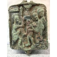 Икона-Энколпий Богоявление Рождество Христово XV век. Распродажа коллекции!!!