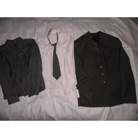 Китель,две рубашки и галстук офицера ВС РБ.Новое!