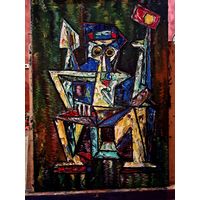 Картина маслом "Пабло Пикассо" Salenko