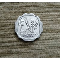 Werty71 Израиль 1 агора 1970 колосья агорот