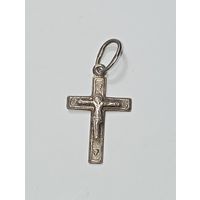 Серебряный крестик  .