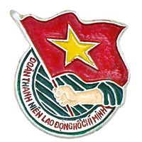 Значок Союза коммунистической молодежи Вьетнама имени Хо Ши Мина