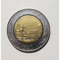 Италия 500 лир, 1991