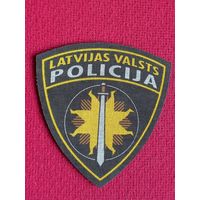 Шеврон Полиция Латвия