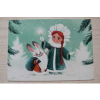 Баишева Наталья; Новый год, Снегурочка; 2023, чистая.