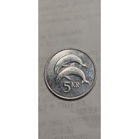 Исландия 5 крон 2008