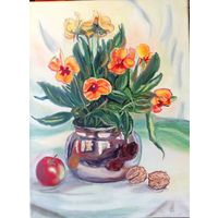 Картина Анютины глазки