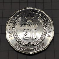 20 ариари Мадагаскар 1999 г.