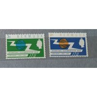 Бермуды  1965 Британский омнибус ITU-союз электросвязи полная серия, MNH
