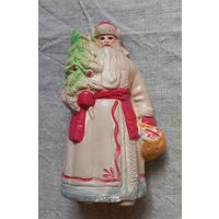 Дед мороз игрушка СССР резиновая пищалка