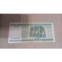 100 рублей 2000 серия эП