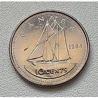 Канада 10 центов 1994  3-14-35