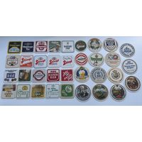 Пивные подставки ГДР, Австрия 80-90 гг.