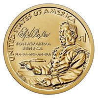 США 1 доллар, 2022 P Эли Сэмюэл Паркер UNC