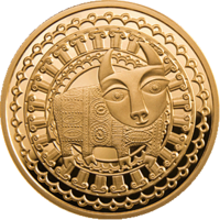 Знаки зодиака.2011 год. Телец. Футляр и сертификат