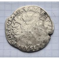 Годовой пол таллер 1619 год. 1/2 патагона.редкая.