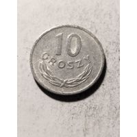 Польша 10 грошей 1972