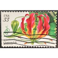 США 1999. Флора. Цветы. Gloriosa Lily