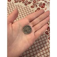 25 лет советскому хоккею ЗНАЧОК С РУБЛЯ