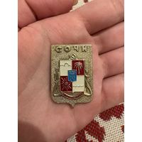 Сочи ЗНАЧОК С РУБЛЯ