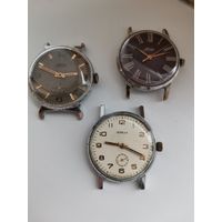 Часы СССР лот 3 штуки ЗИМ ПОБЕДА с 1 рубля