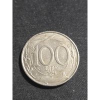 Италия 100 лир 1994