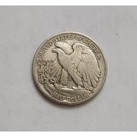1/2 доллара. 1936г. 900пр.,Walking Liberty Half Dollar.США.