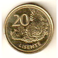 Лесото 20 лисенте 2018