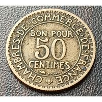 Франция 50 сантимов, 1925    ( 1-2-4 )