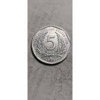 Восточно Карибское государство 5 цент 2008