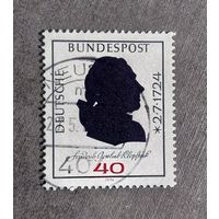 Марка 1974 год Германия 250 лет со дня рождения Фридриха Готлиба
