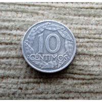 Werty71 Испания 10 сентимо 1959 Франко