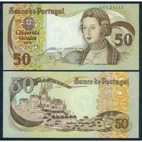 Португалия 50 эскудо 1980 год, UNC
