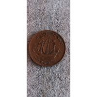Великобритания 1/2 пенни 1960