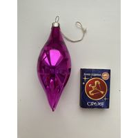 Елочная игрушка. Техника Глинка.