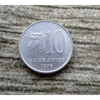 Werty71 Парагвай 10 гуарани 1976 Корова Старый тип