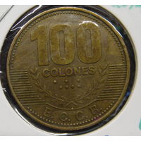 Коста-Рика 100 колонов 2007 г