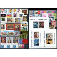 Марки разных стран 4 - 40+ марок и 3 блока - MNH. #O-W-60-H-1
