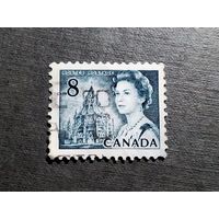 Марка Канада 1971 год Королева Елизавета II